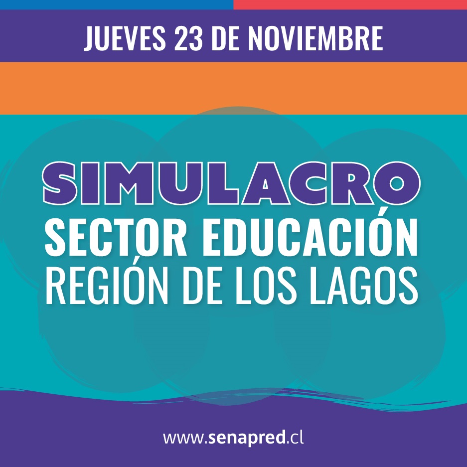 Simulacro sector educación