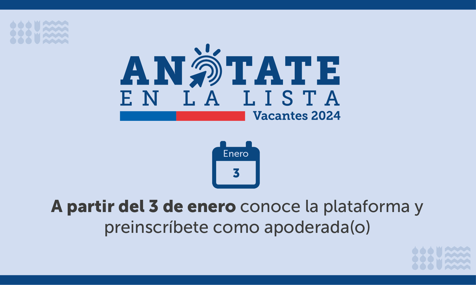 “Anótate en la lista”