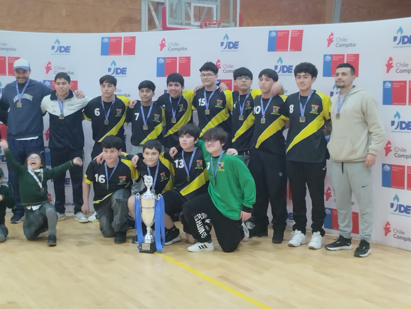 Campeón del Campeonato Regional de Balonmano