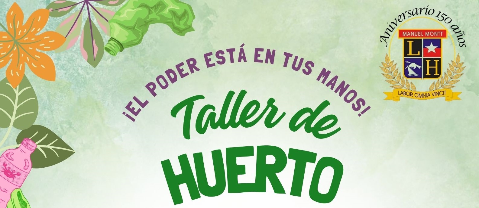 Taller de huerto y siembra un futuro más verde